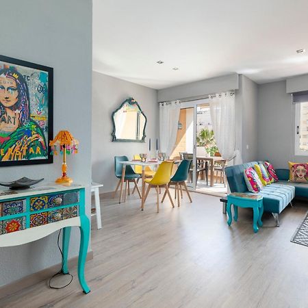Retro Apartamento Divino Con Piscina Y Playa Familias Parejas Playa de Gandia 外观 照片