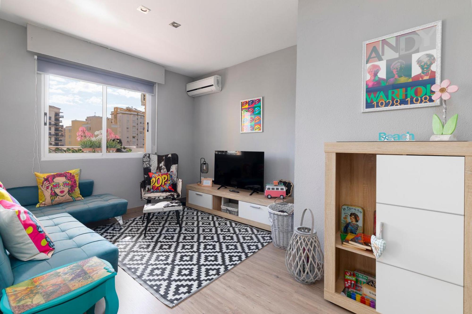 Retro Apartamento Divino Con Piscina Y Playa Familias Parejas Playa de Gandia 外观 照片